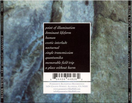 Blink Twice - The Holistic Approach, (CD) [1]