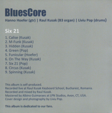 BluesCore – Six 21 (CD) [1]