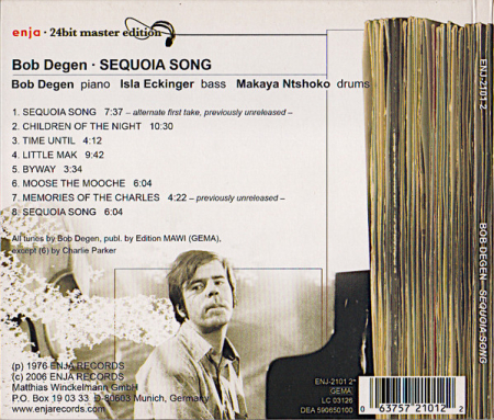 Bob Degen – Sequoia Song (CD) [1]
