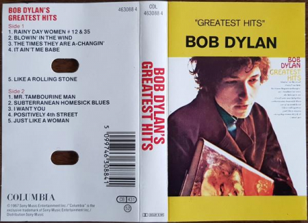 Bob Dylan - Bob Dylan's Greatest Hits, (Casetă Audio) [1]