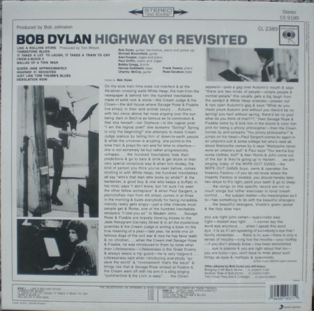 Bob Dylan - Highway 61 Revisited , (Disc Vinil) [1]