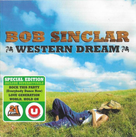 Muzica Electronica - Bob Sinclar - Western Dream, (CD)