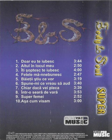 Body & Soul  - Super (Caseta Audio) [1]