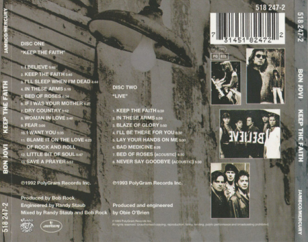Bon Jovi - Keep The Faith (CD) [1]