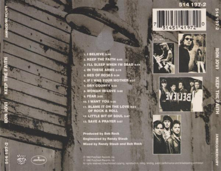 Bon Jovi - Keep The Faith (CD) [1]