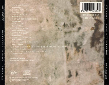 Bonnie Raitt - Nick Of Time (CD) [1]