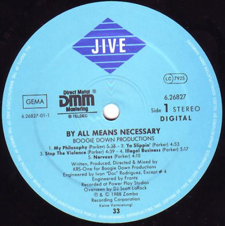 Boogie Down Productions - By All Means Necessary [1]