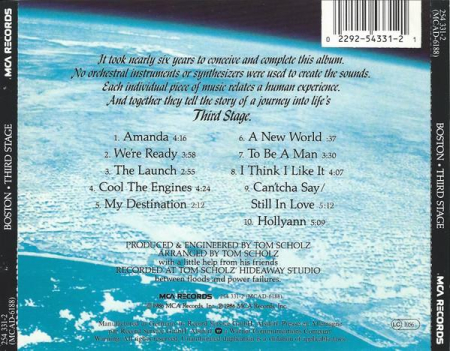 Boston - Third Stage (CD) [1]