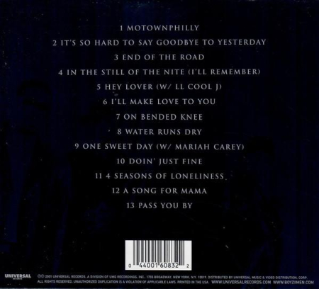 Boyz II Men - Legacy (The Greatest Hits Collection) (CD) [1]