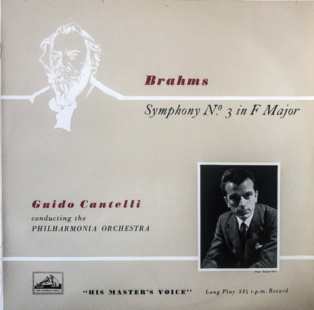 Muzică Clasică - Brahms* - Guido Cantelli Conducting The Philharmonia Orchestra – Symphony No. 3 In F Major (VINIL)