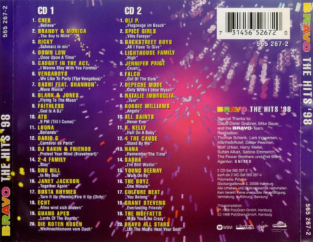 Bravo: The Hits '98 [1]