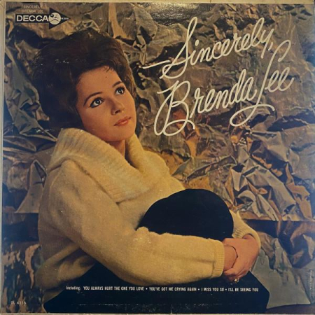 Discuri vinil - Brenda Lee - Sincerely