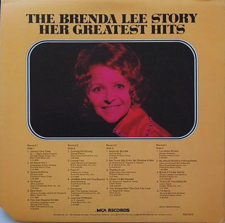 Brenda Lee - The Brenda Lee Story Her Greatest Hits [1]