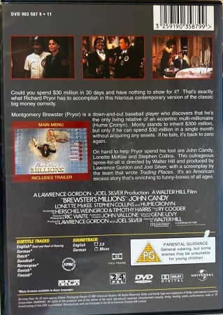 Brewster's Millions / Moștenire buclucașă (DVD) [1]