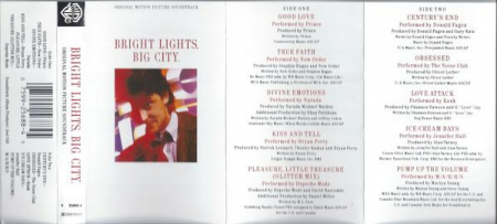 Bright Lights, Big City (Original Motion Picture Soundtrack) , (Casetă Audio) [1]