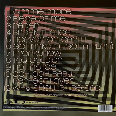 Britney Spears- Blackout, (Disc Vinil) [1]