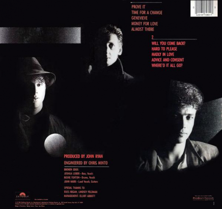 Broken Edge - Time For A Change, (Disc Vinil) [1]