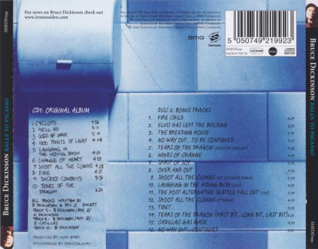 Bruce Dickinson - Balls To Picasso (CD) [1]