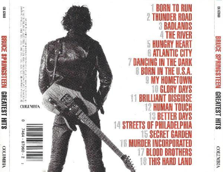 Bruce Springsteen - Greatest Hits (CD) [1]