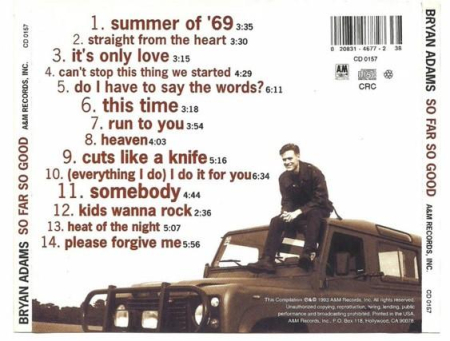 Bryan Adams - So Far So Good [1]