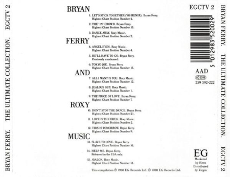 Bryan Ferry - The Ultimate Collection [1]