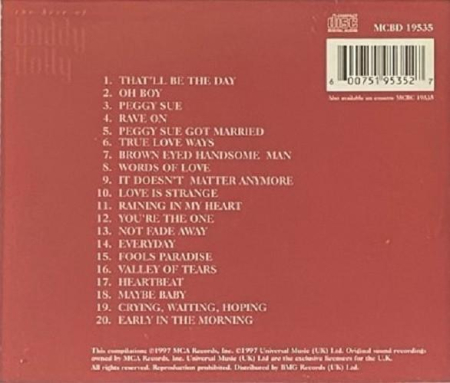 Buddy Holly - The Best Of Buddy Holly (CD) [1]