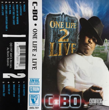 Hip-Hop - C-Bo - One Life 2 Live (Caseta Audio)