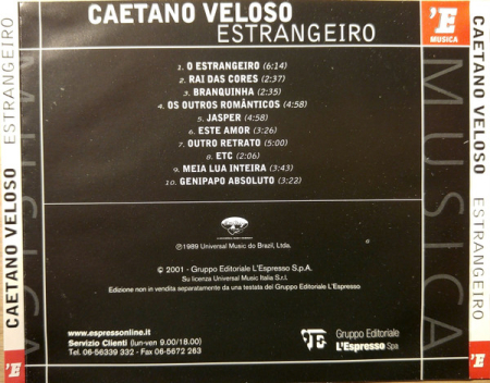 Caetano Veloso - Estrangeiro (CD) [1]