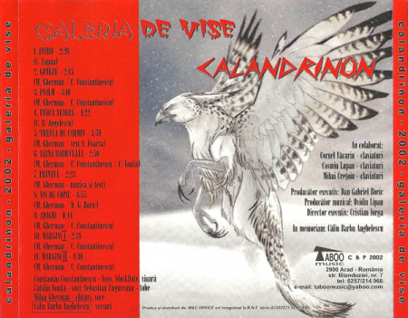 Calandrinon - Galeria De Vise , (CD) [1]
