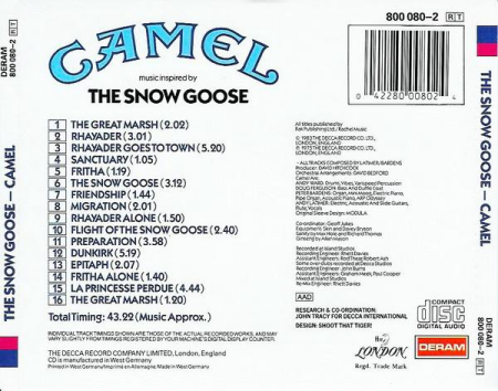 Camel - The Snow Goose (CD) [1]
