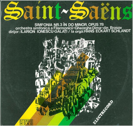 Muzică Clasică - Camille Saint-Saëns - Simfonia Nr.3 În Do Minor, Opus 78 (Disc Vinil)