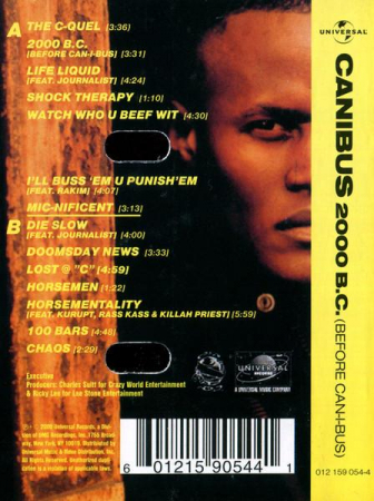 Canibus - 2000 B.C. (Before Can-I-Bus) , (Casetă Audio) [1]