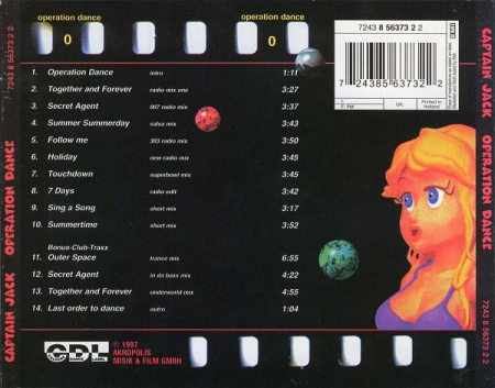 Captain Jack - Operation Dance (CD) [1]