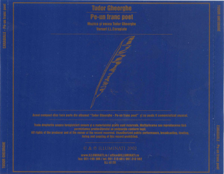 Caragiale* | Tudor Gheorghe – Pe-un Franc Poet (CD) [1]