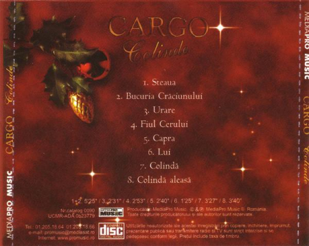 Cargo - Colinde, (CD) [1]
