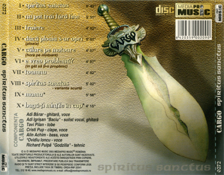 Cargo - Spiritus Sanctus , (CD) [1]