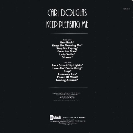 Carl Douglas - Keep Pleasing Me (Disc Vinil) [1]