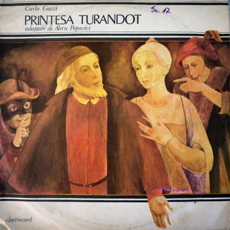 Povesti/Teatru/Non-Music - Carlo Gozzi - Prințesa Turandot, (Disc Vinil)