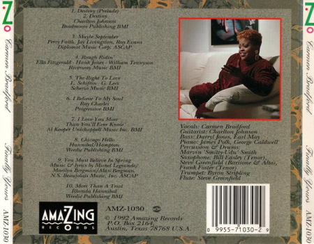 Carmen Bradford - Finally Yours (CD) [1]