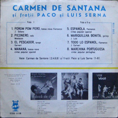 Carmen de Santana - Carmen De Santana Și Frații Paco Și Luis Serna [1]