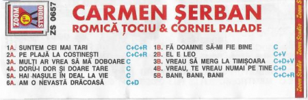 Carmen Șerban - Doi Băieți Și-o Fată Pentru Țara Toată, (Casetă Audio) [1]