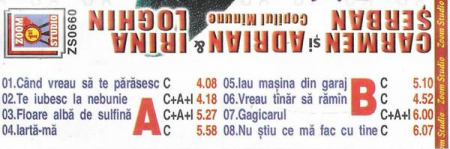 Carmen Șerban și Adrian Copilul Minune - Vol. 7 Vreau Tînăr Să Rămîn, (Casetă Audio) [1]