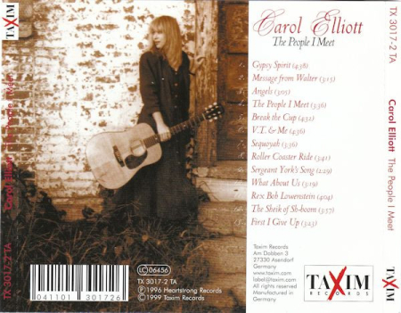 Carol Elliott - The People I Meet (CD) [1]