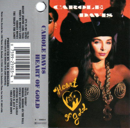 Casete audio - Carole Davis - Heart Of Gold (Caseta Audio)