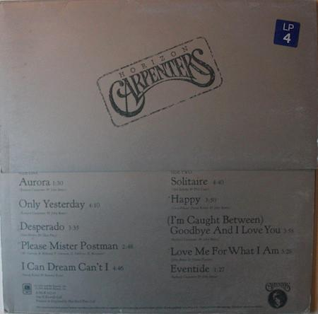 Carpenters - Horizon (Disc Vinil) [1]
