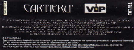 Cartieru' – VIP (CASETA) [1]