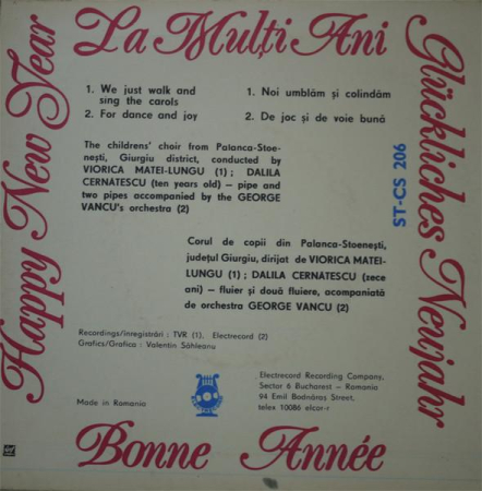 Casa De Discuri Electrecord Vă Urează La Mulți Ani ! 1984 (Disc Vinil) [1]
