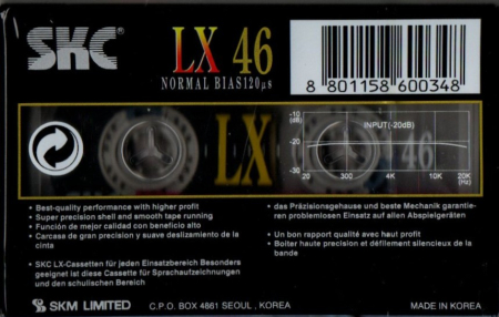 Caseta Audio SKC LX 46 (46 min) [1]