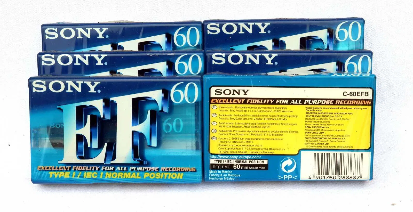 Echipamente Audio - Caseta Sony C-60EFB Type 1