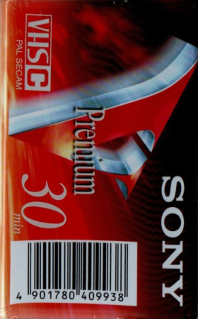 Caseta SONY VHS-C EC-30Vg (30 min) [1]